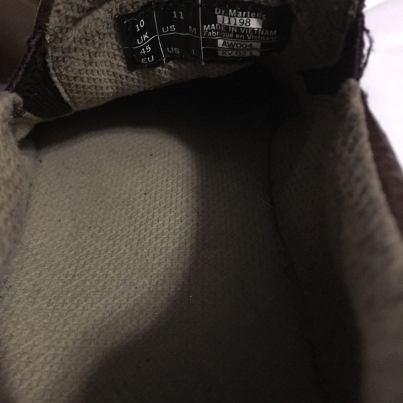 Dr Martens Brown Leather Slip-Ons Shoes main image 6